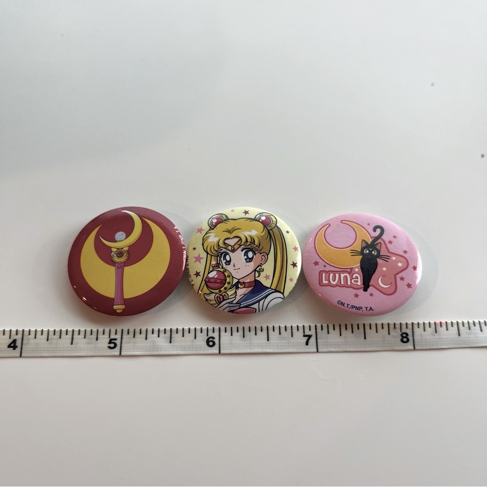 Sailor moon pins from hot topic